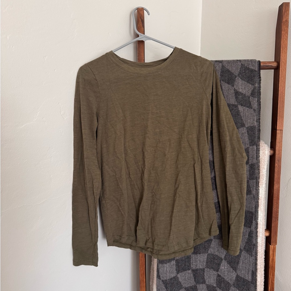 Sonoma Olive Long Sleeve Tee